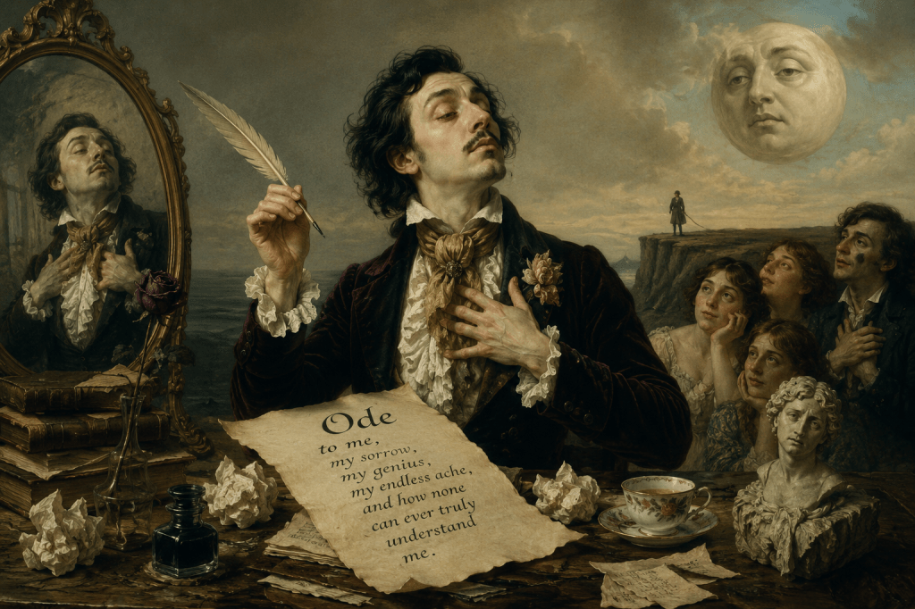 Image-Created by ChatGPT inspired by the suggestion of a poetaster