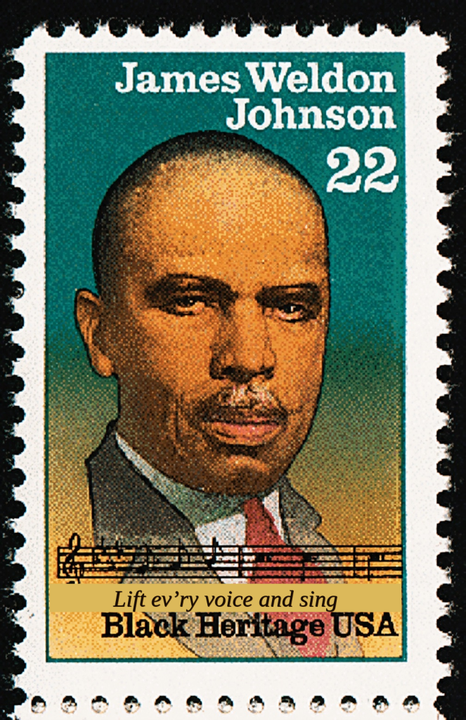 Image: James Weldon Johnson - Commemorative Stamp - http://usstampgallery.com/view.php?id=e331c006856fe114a9ec83472d926981f48b72ec