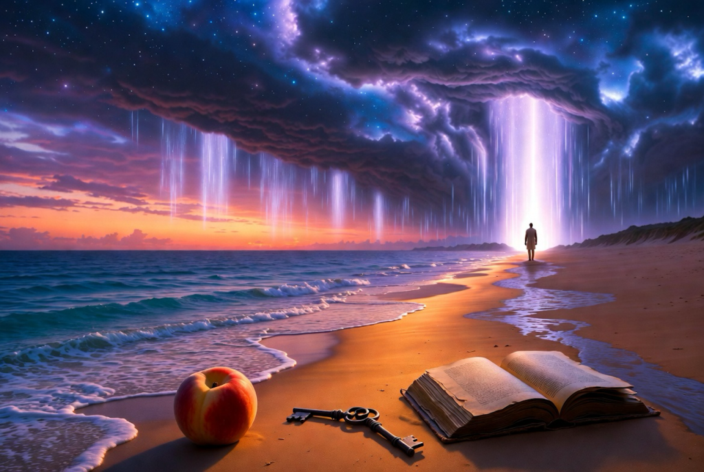 Image-Created by Grok inspired by the poem