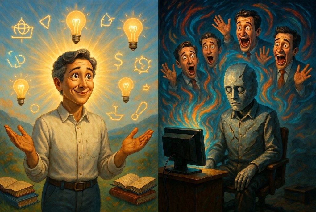 Image: Created by Grok inspired by the poem