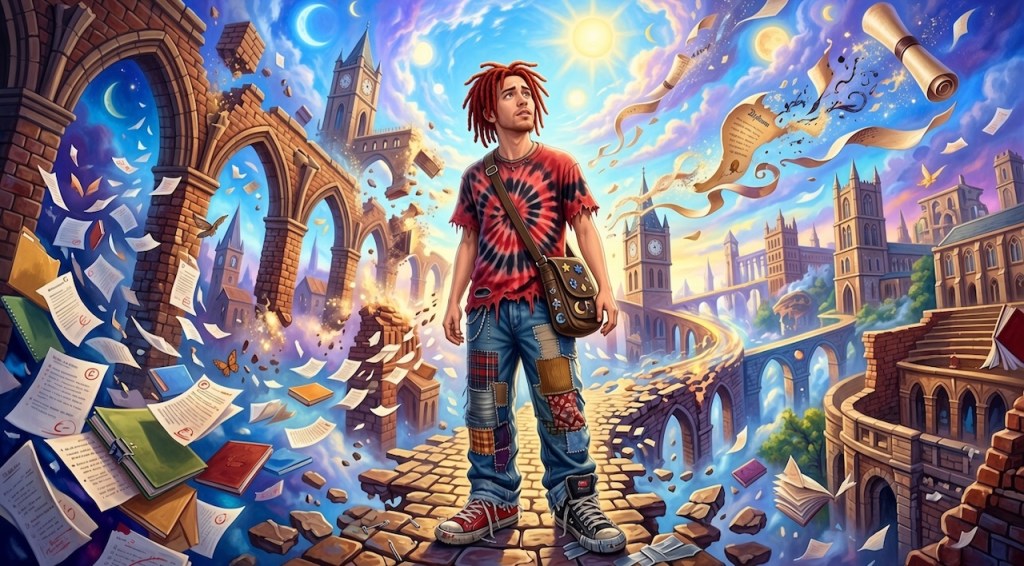 Image created by Gemini/Grok inspired by the poem