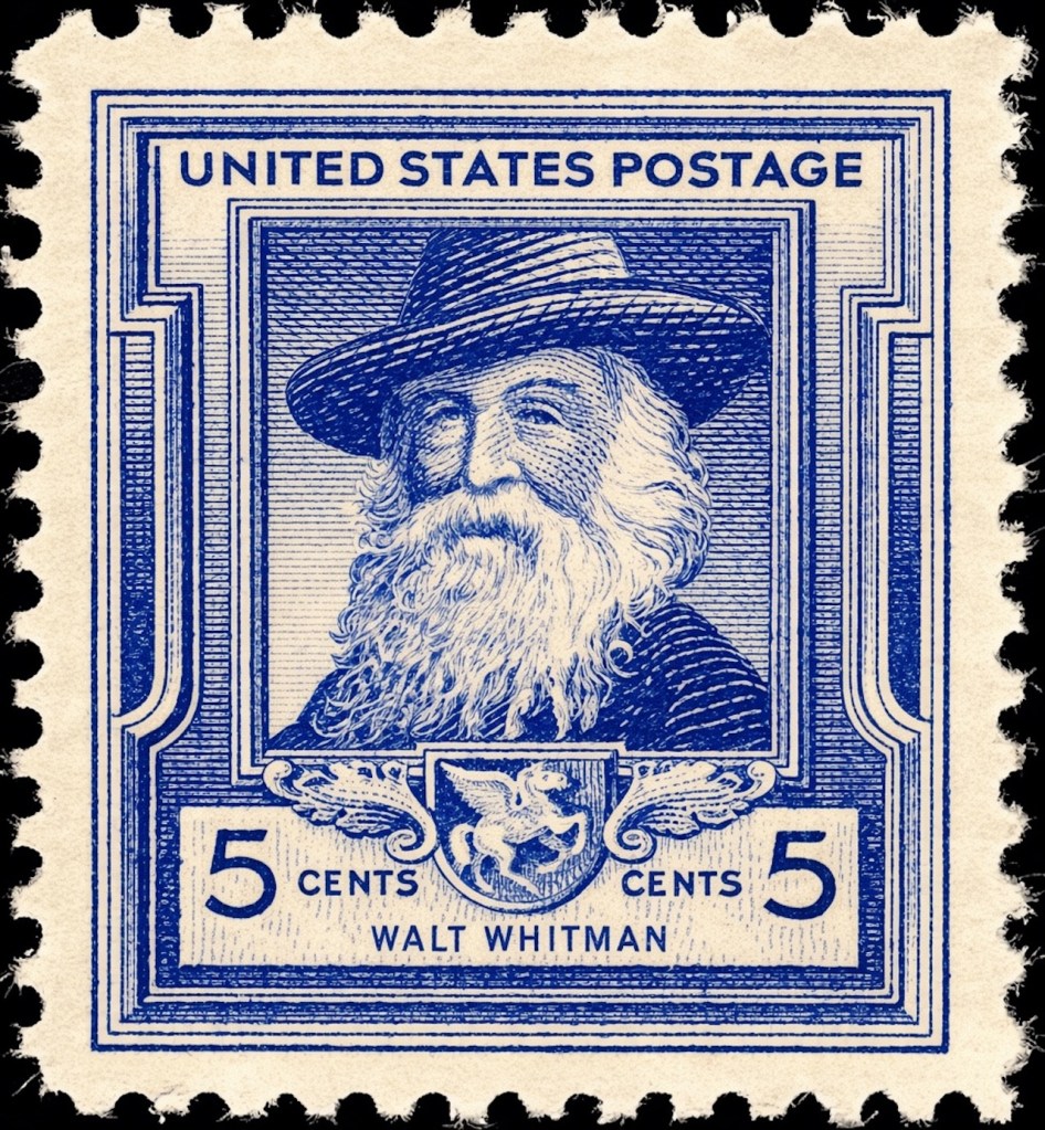 Image d: Walt Whitman Commemorative Stamp http://usstampgallery.com/view.php?id=1b75f1a8ff3bff3ef7a72c6935c3d01a94da8969&Walt_Whitman