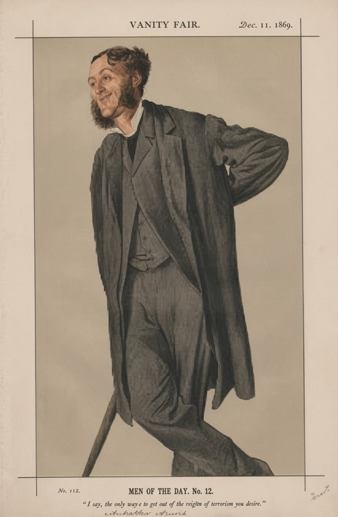 Image b: Portrait of Matthew Arnold https://www.npg.org.uk/collections/search/portrait/mw255781/Matthew-Arnold-Men-of-the-Day-No-36?LinkID=mp00139&role=sit&rNo=16 James Jacques Joseph Tissot - National Portrait Gallery, London