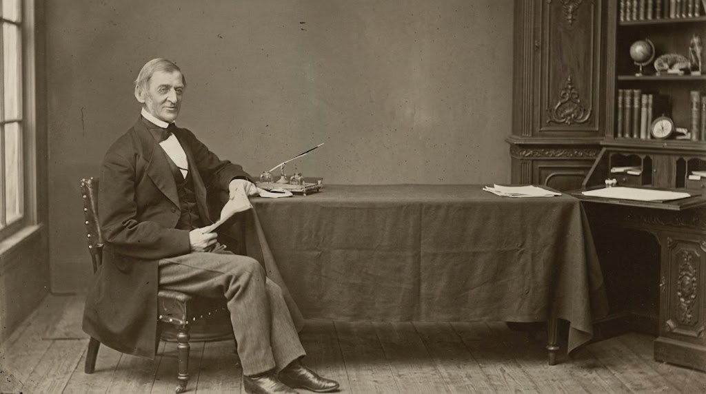 Image: Ralph Waldo Emerson https://www.npg.org.uk/collections/search/use-this-image/?mkey=mw122665 National Portrait Gallery, London