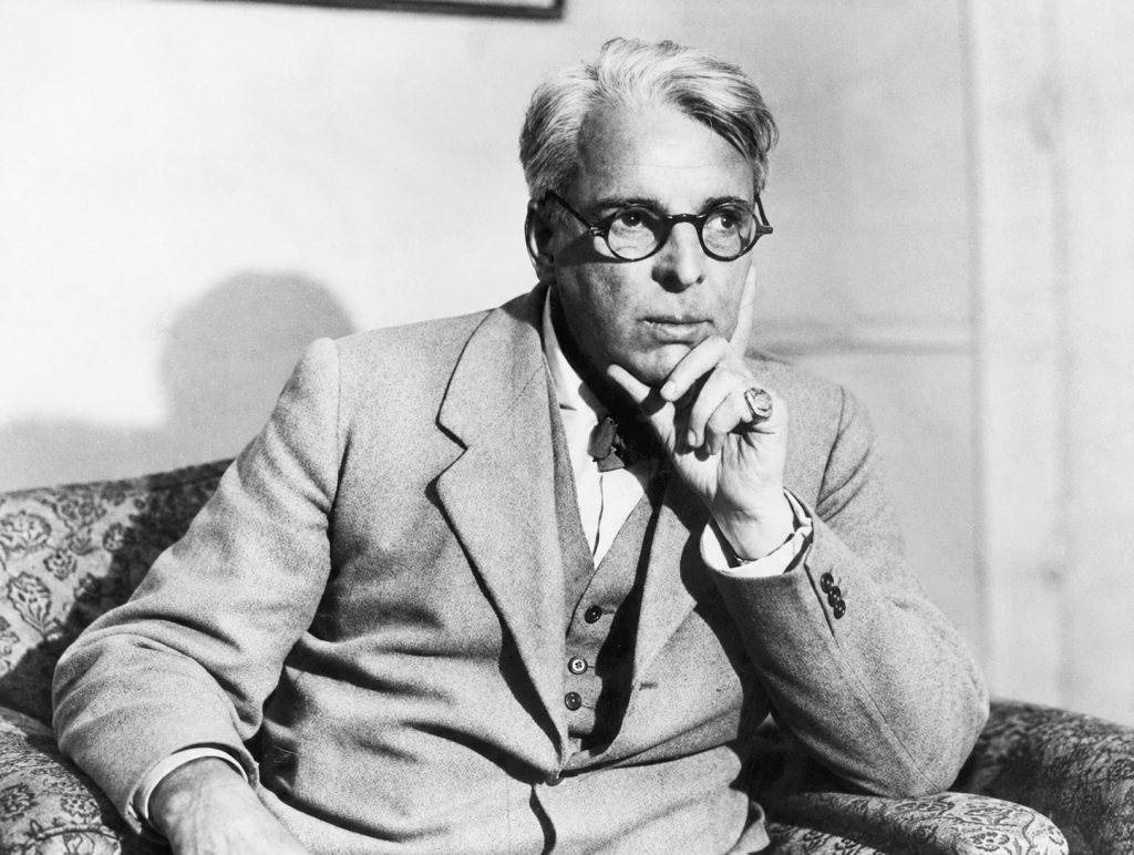 Image:  William Butler Yeats https://www.npr.org/sections/parallels/2015/06/12/413619716/in-the-rolling-hills-of-galway-spirit-of-w-b-yeats-lives-on  Corbis - NPR