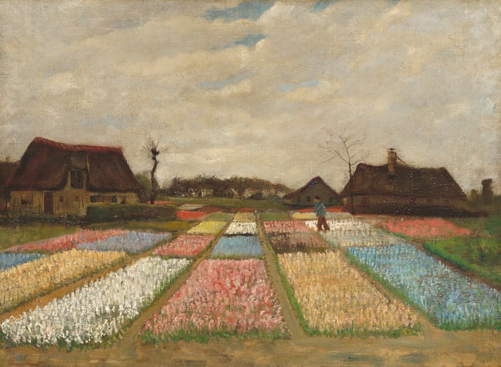 Image: Vincent van Gogh’s Flower Beds in Holland - https://www.nga.gov/artworks/61371-flower-beds-holland