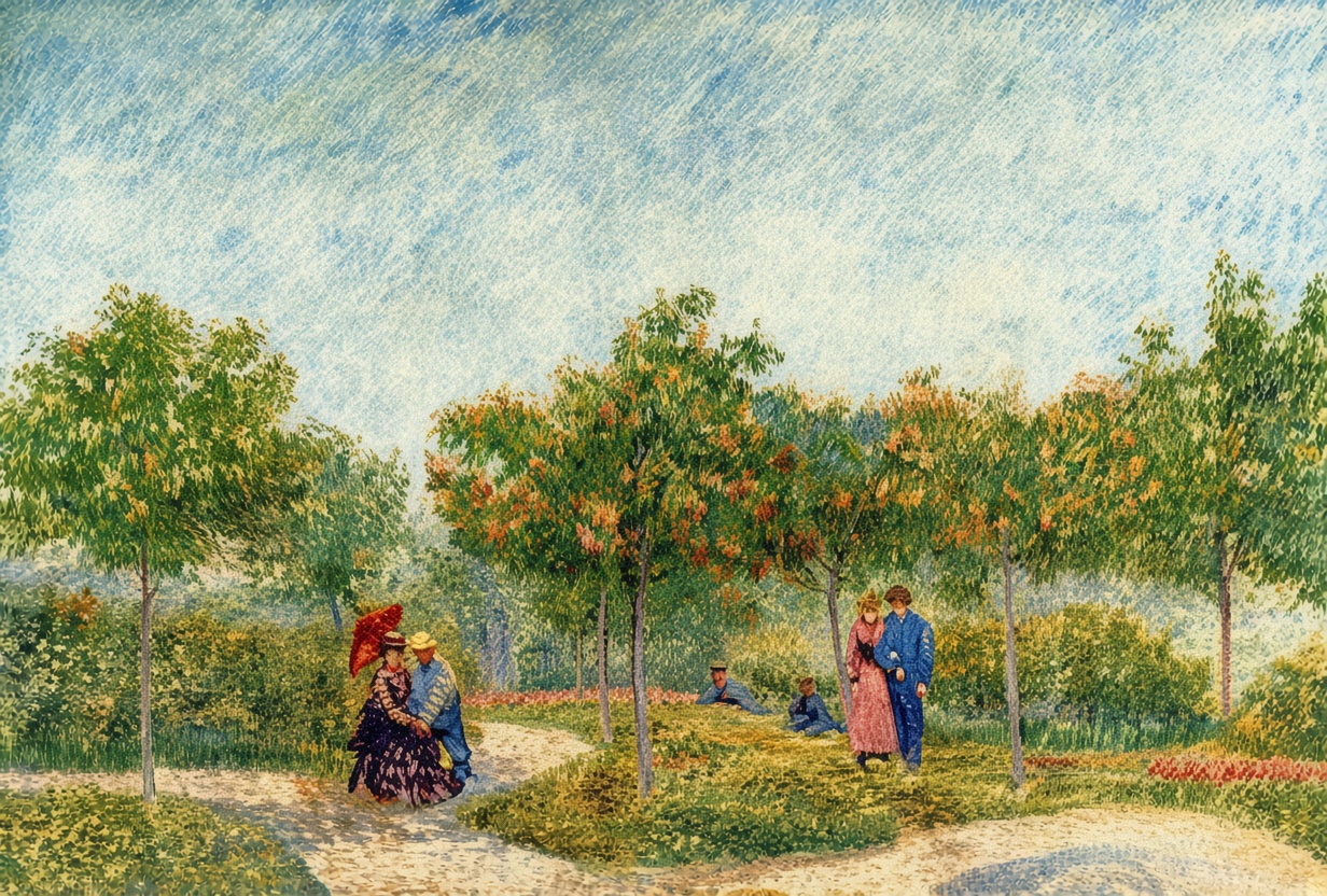 Couples in the Park