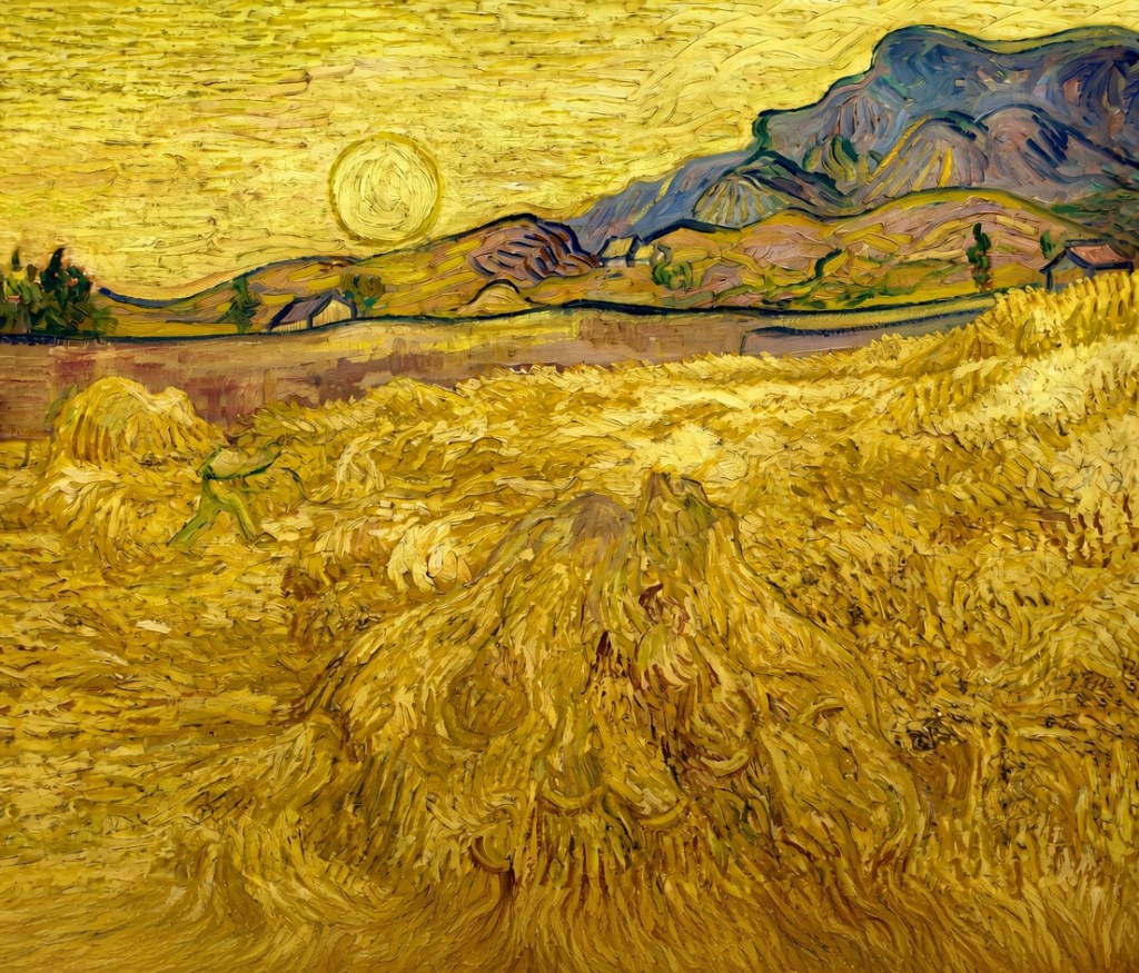 Image:  Van Gogh’s Wheatfied with a Reaper - https://www.vangoghmuseum.nl/en/collection/s0049V1962 Van Gogh Museum
